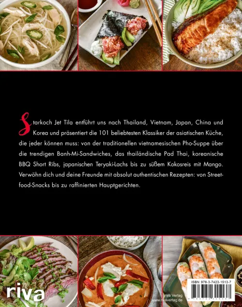 101 asiatische Klassiker, die du gekocht haben musst*riva Verlag Online