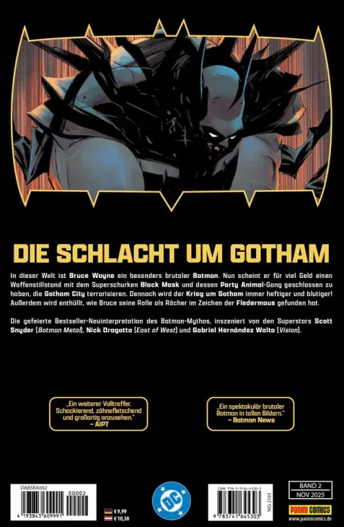 Panini Verlags GmbH Comicreihen*Absolute Batman