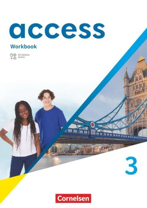 Access Band 3: 7. Schuljahr - Workbook mit digitalen Medien*Cornelsen Verlag GmbH New