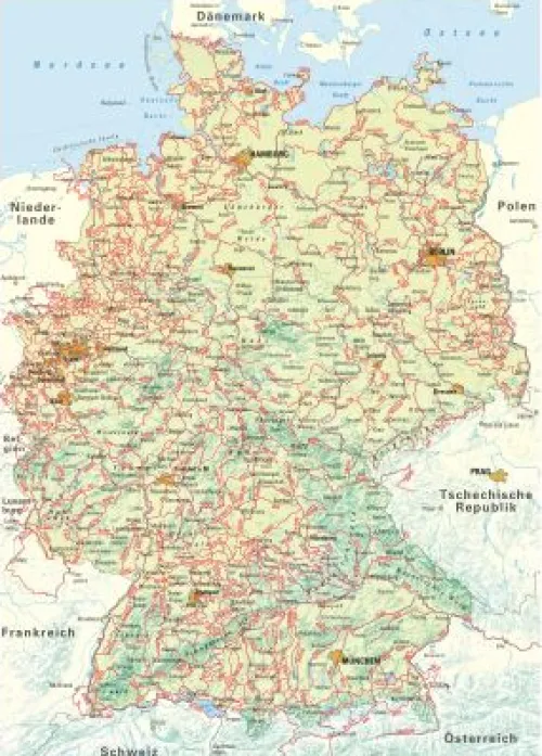 BVA Bielefelder Verlag Radreisen & Radtouren|Karten & Atlanten*ADFC-Ratgeber 260 Radfernwege in Deutschland