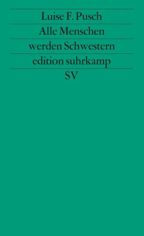 Suhrkamp Verlag Soziologie*Alle Menschen werden Schwestern
