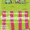 teNeues Calendars & Stationery GmbH & Co. KG Terminkalender*Alpha Edition - Lach mal wieder... Familienplaner 2026 - 19,5×45 cm mit 5 Spalten & lustigen Cartoons, mehrsprachiger Familienkalender/Wandkalender für Termine in Haushalt, Schule & Freizeit
