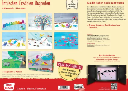 Als die Raben noch bunt waren. Kamishibai Bildkartenset*Don Bosco Medien GmbH Outlet
