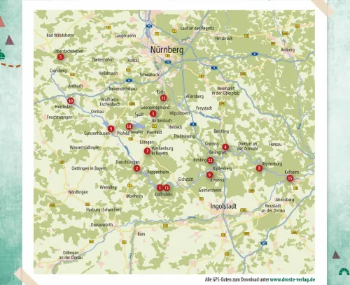 Altmühltal. Radeln für die Seele*Droste Verlag Outlet