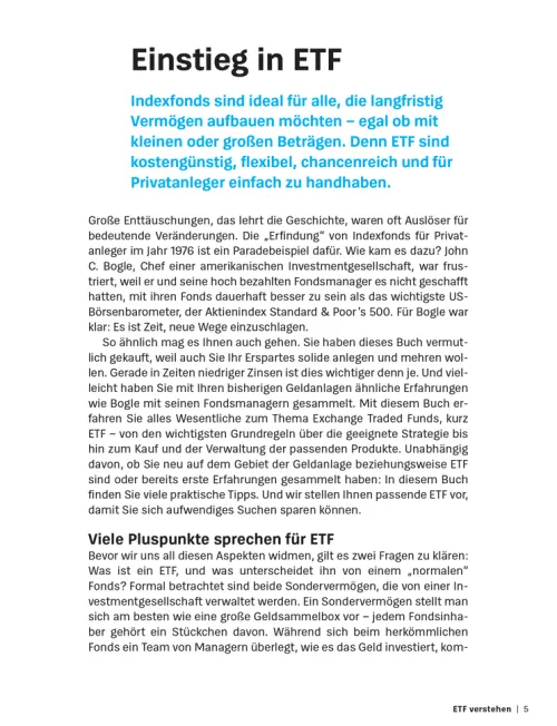 Stiftung Warentest Geld & Finanzen*Anlegen mit ETF