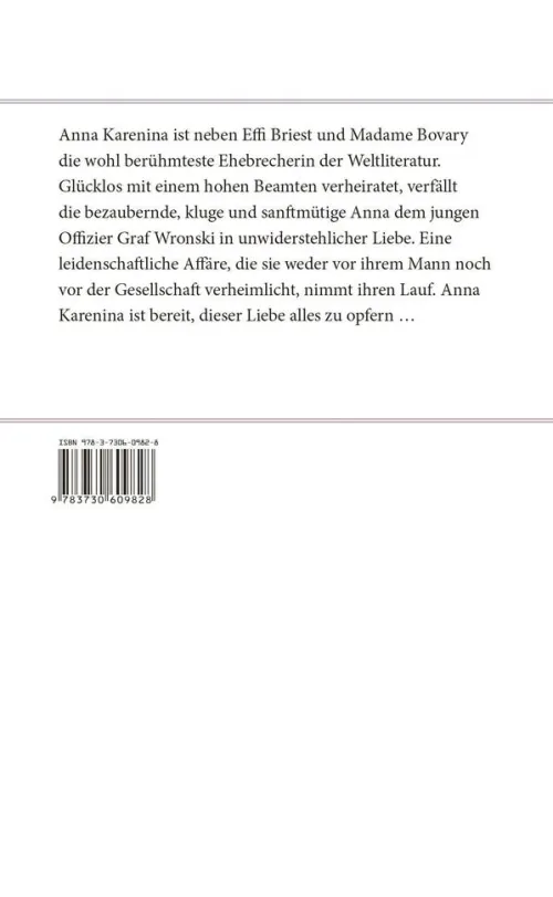 Anaconda Verlag Klassiker-Anna Karenina