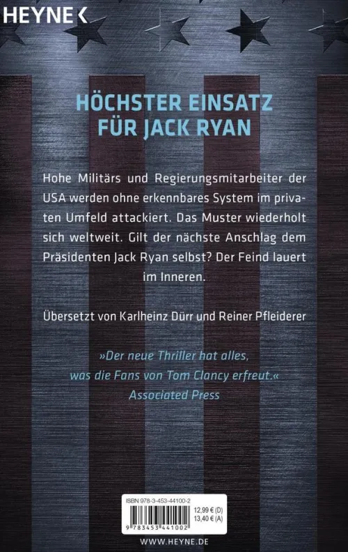 Anschlag auf den Präsidenten*Heyne Taschenbuch Discount