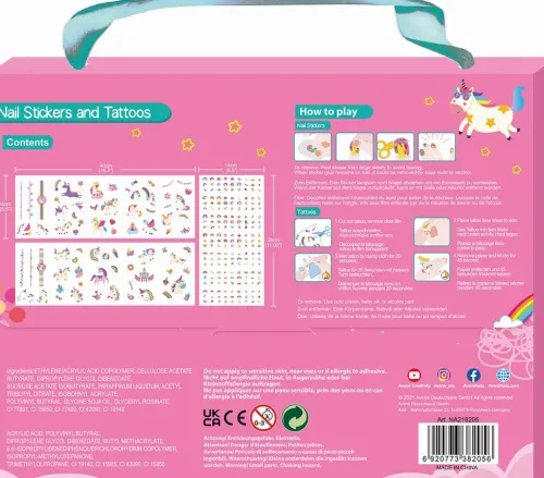 - Nagelsticker & Tattoos Einhorn*Avenir Clearance