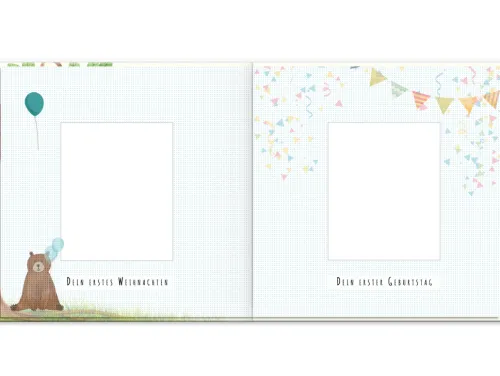 Babyalbum - UNSER ERSTES GEMEINSAMES JAHR*PAPERISH Verlag Outlet