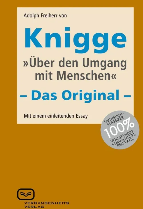 Vergangenheitsverlag Lexika & Sprachen-Über den Umgang mit Menschen