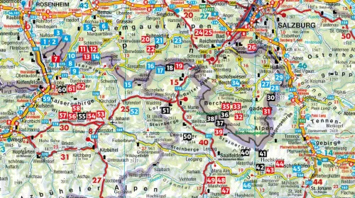 Berchtesgadener und Chiemgauer Alpen Skitourenführer*Bergverlag Rother Sale