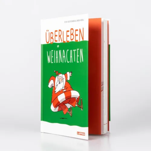 Überleben an Weihnachten - Humorvolle Texte und Cartoons zum Fest*Lappan Verlag Outlet