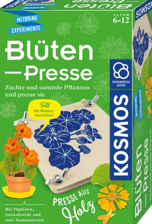Franckh-Kosmos Forschen & Entdecken-Blüten-Presse