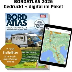 Dolde Medien Verlag GmbH Reiseführer|Camping*Bordatlas Stellplatzführer 2026