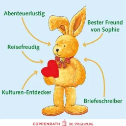 Kinder Coppenrath 3-6 Jahre-Briefe von Felix. Ein kleiner Hase auf Weltreise