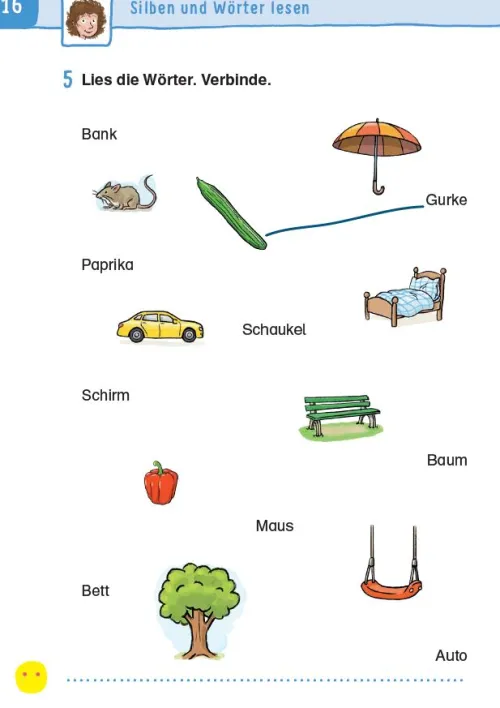Bibliograph. Instit. GmbH Quali Trainer·Grundschule|Grundschule·Deutsch-Übungsheft - Lesen 1. Klasse