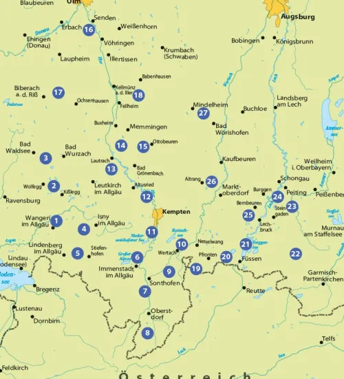 BVA Bielefelder Verlag Radreisen & Radtouren-BVA Die 27 schönsten E-Bike Touren im Allgäu