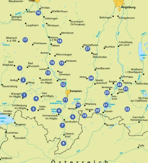 BVA Bielefelder Verlag Radreisen & Radtouren-BVA Die 27 schönsten E-Bike Touren im Allgäu