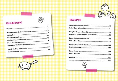 Kinder Graefe und Unzer Verlag Schnelle Küche|Meal Prep-Cooking for Family