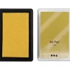 Creativ Company Stempel & -Kissen-Stempelkissen, H 2 cm, Größe 9x6 cm, Gold, 1 Stk