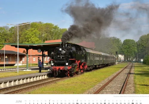 Heel Verlag GmbH Wandkalender-Dampfloks in Farbe Kalender 2026