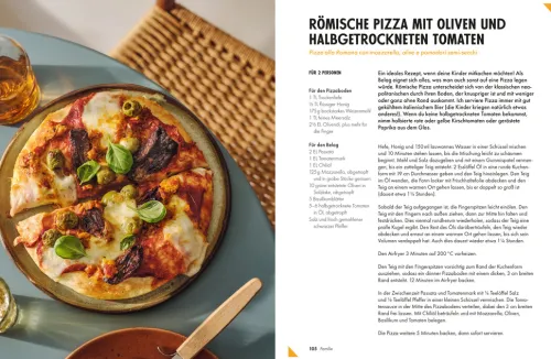 ZS Verlag Vegetarisch|Schnelle Küche*Das Airfryer Kochbuch Italien