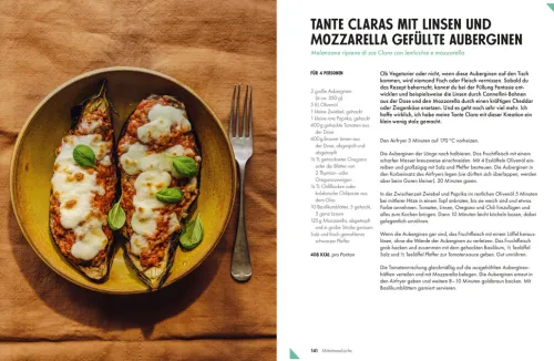 ZS Verlag Vegetarisch|Schnelle Küche*Das Airfryer Kochbuch Italien