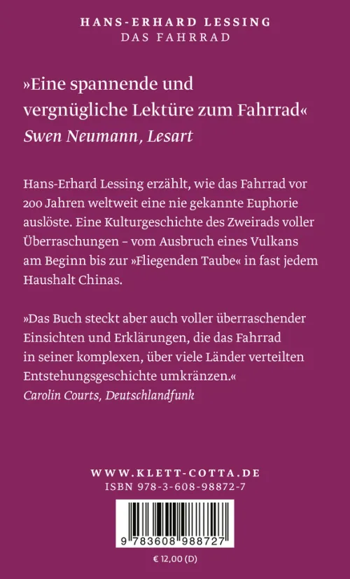 Das Fahrrad*Klett-Cotta Verlag Outlet