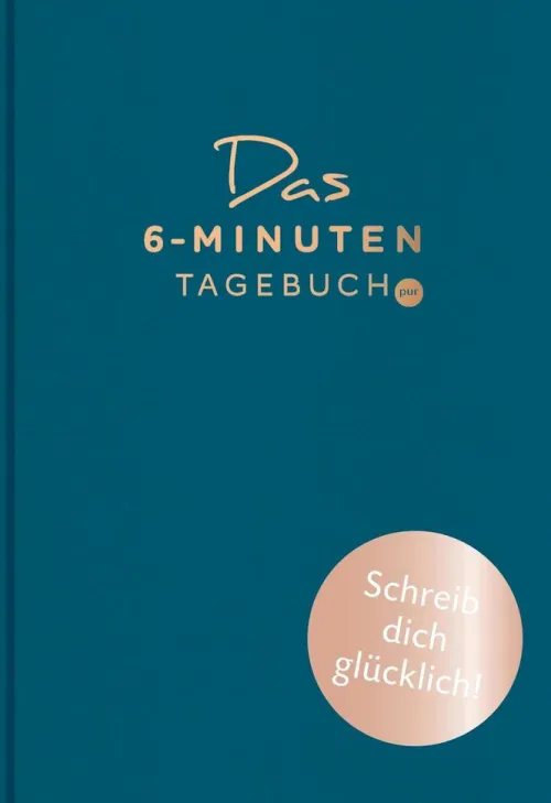 Das 6-Minuten-Tagebuch pur (aquarellblau)*Rowohlt Taschenbuch Hot