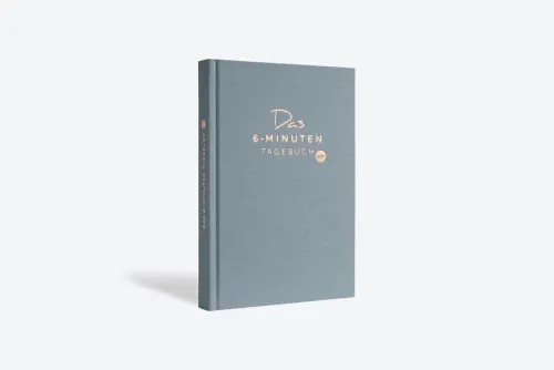 Das 6-Minuten-Tagebuch pur (aquarellblau)*Rowohlt Taschenbuch Hot