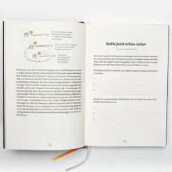 Das 6-Minuten-Tagebuch pur (aquarellblau)*Rowohlt Taschenbuch Hot