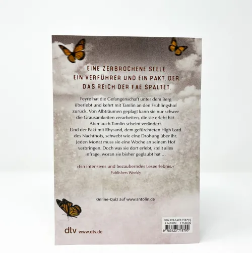 Kinder dtv Verlagsgesellschaft Kinder- & Jugendbücher|Liebesromane-Das Reich der Sieben Höfe - Flammen und Finsternis