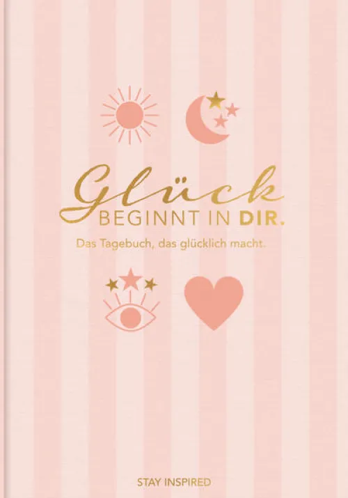 NOVA MD Glück & Wünsche*Das Tagebuch das glücklich macht (Special Edition): 6 Minuten am Tag für mehr Glück, Positivität, Dankbarkeit und Erfolg. Dankbarkeitstagebuch zum Ausfüllen für jeden Tag. 6 Minuten Tagebuch für mehr Achtsamkeit. 12 Wochen Tagebuch in rosa