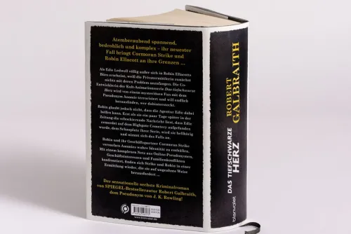 Blanvalet Verlag Weibliche Ermittler|Privatdetektive-Das tiefschwarze Herz