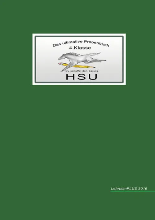 MaMis Verlag Quali Trainer·Grundschule*Das ultimative Probenbuch HSU 4. Klasse