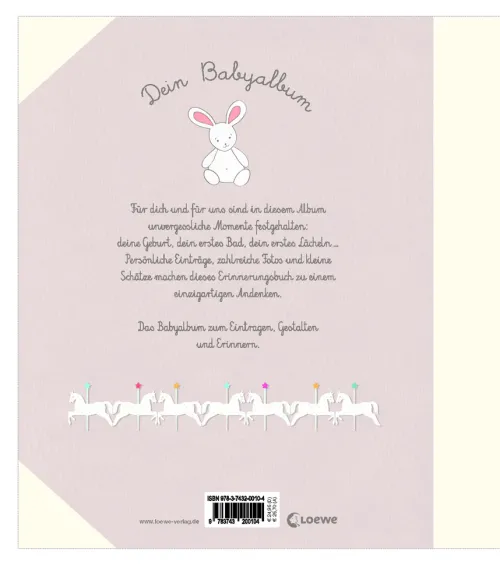 Loewe Verlag GmbH Geburt & Taufe*Dein Babyalbum - Hallo, kleines Wunder