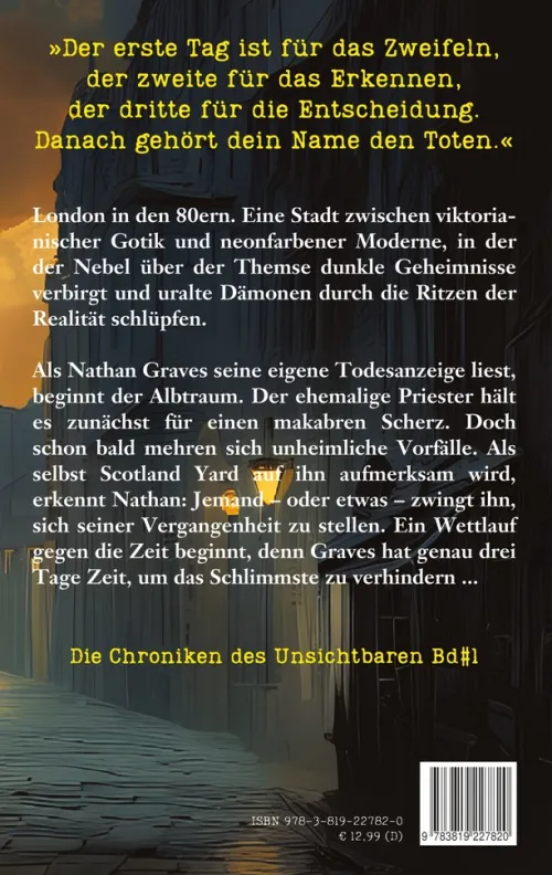 BoD - Books on Demand Esoterische Thriller-Dein Tod ist erst der Anfang