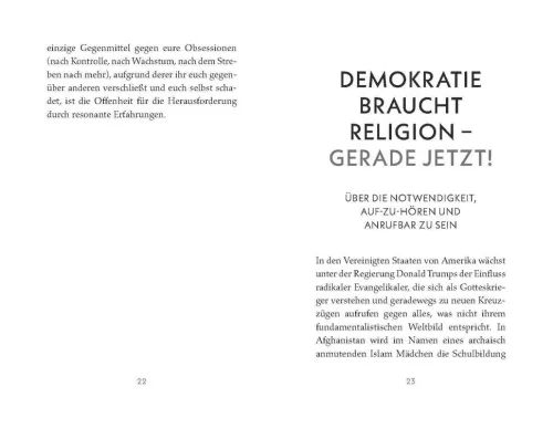 Kösel-Verlag Religion & Philosophie|Theologie*Demokratie braucht Religion - gerade jetzt!