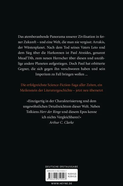 Der Herr des Wüstenplaneten*Heyne Taschenbuch Hot