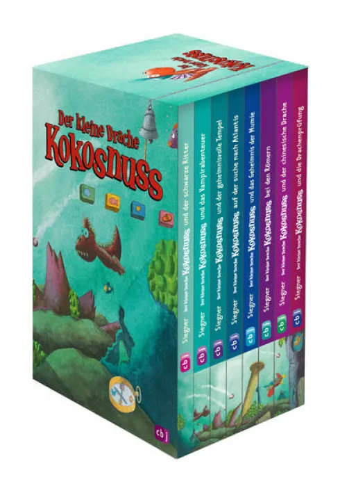 cbj 6-10 Jahre*Der kleine Drache Kokosnuss - Jubiläums-Schuber