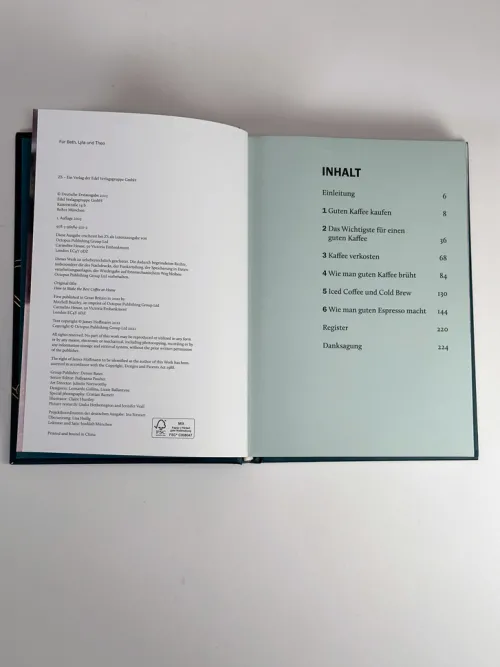 Der perfekte Kaffee für zu Hause - Das Praxis-Handbuch für Kaffeeliebhaber, Baristas und Espresso-Fans*ZS Verlag Clearance