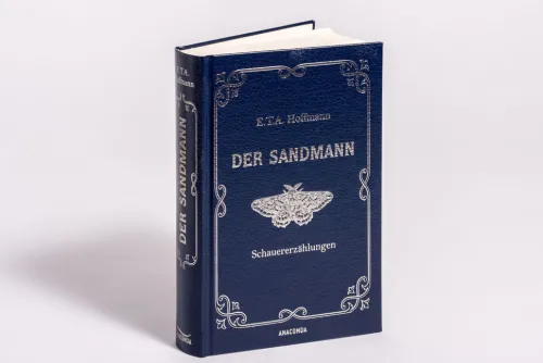 Anaconda Verlag Klassiker|Klassische Horrorgeschichten-Der Sandmann. Schauererzählungen. In Cabra-Leder gebunden. Mit Silberprägung