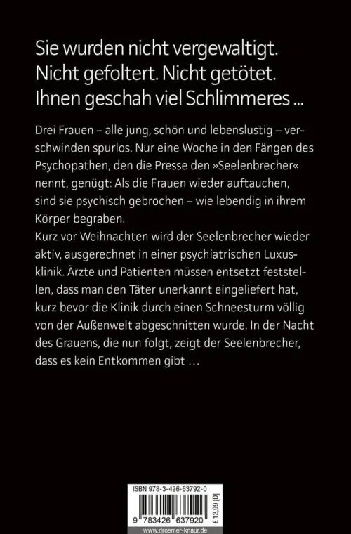 Knaur Taschenbuch Krimis & Thriller|Psychothriller-Der Seelenbrecher