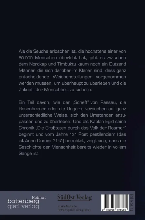 Südost-Verlag Nahe Zukunft*Der Untergang der Stadt Passau