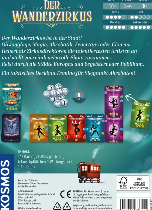Franckh-Kosmos Familien- & Gesellschaftsspiele*Der Wanderzirkus