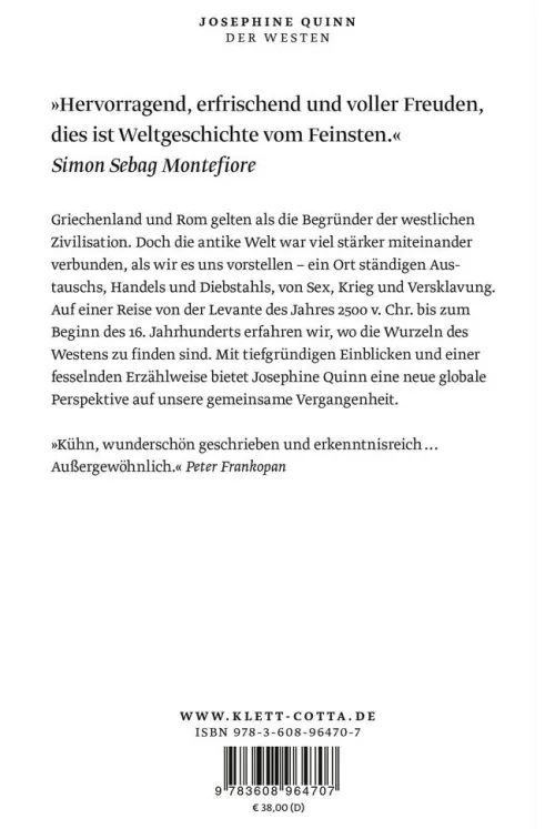 Klett-Cotta Verlag Geschichte|Geschichte-Der Westen
