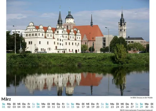 FlipFlop Wandkalender-Dessau-Roßlau