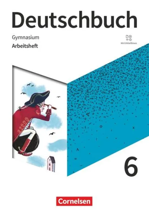 Deutschbuch Gymnasium 6. Schuljahr - Zu den Ausgaben Allgemeine Ausgage, NDS, NRW - Arbeitsheft mit Lösungen*Cornelsen Verlag GmbH Hot