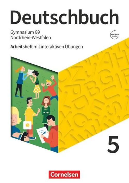 Deutschbuch Gymnasium 5. Schuljahr - Nordrhein-Westfalen - Neue Ausgabe - Arbeitsheft mit interaktiven Übungen auf scook.de*Cornelsen Verlag GmbH Hot