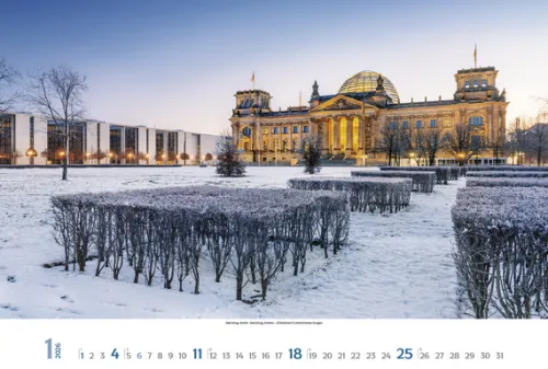 Korsch Verlag GmbH Wandkalender*Deutschland 2026
